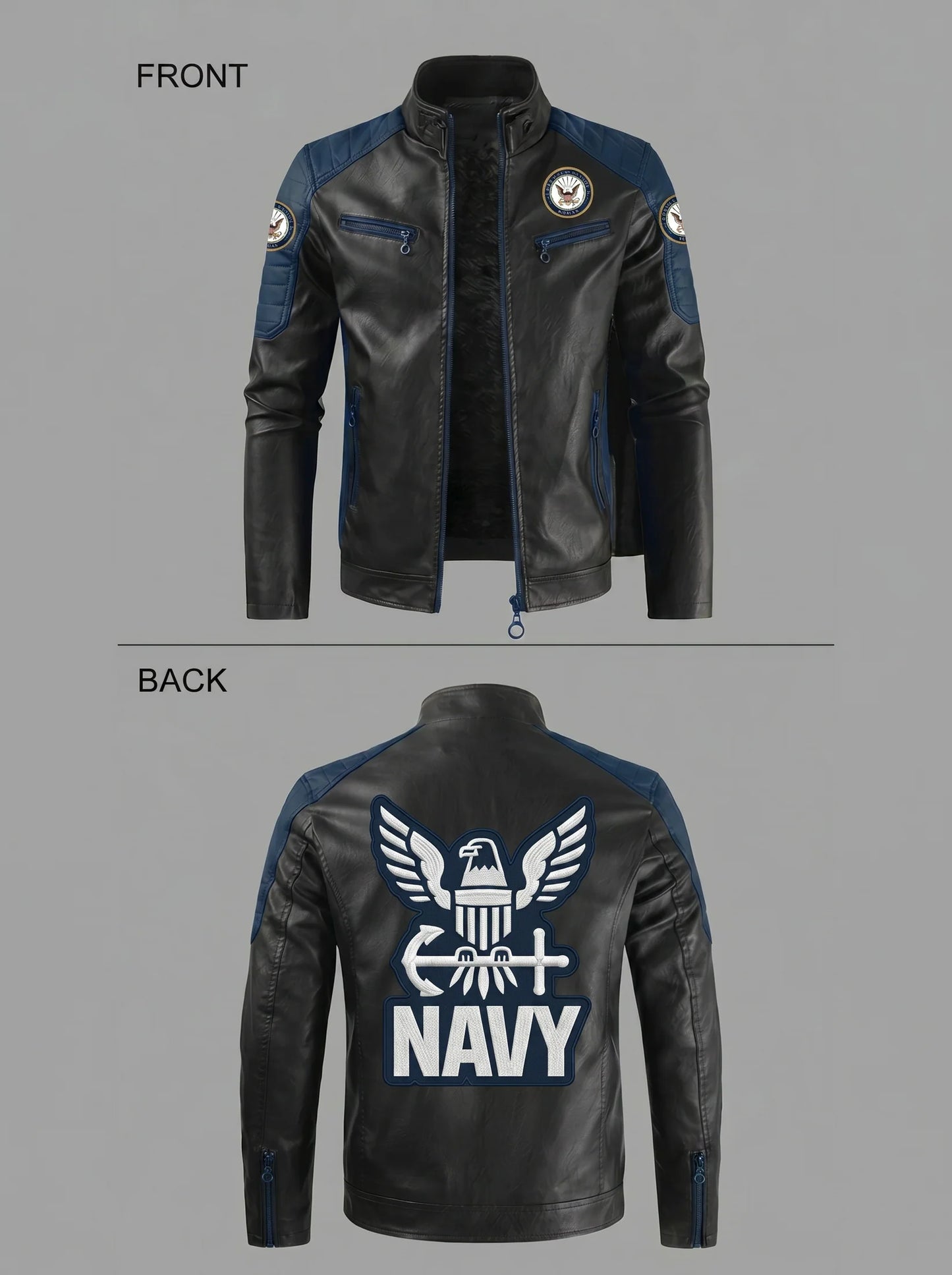 Handmade Military Leather Jackets