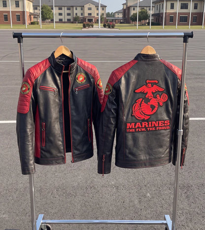 Handmade Military Leather Jackets